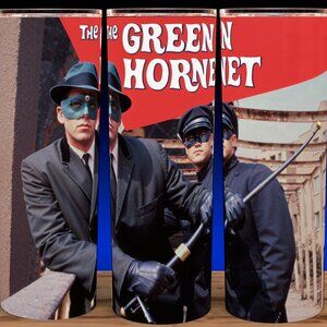 The Green Hornet 60s with Kato Bruce Lee Cup Mug Tumbler 20oz